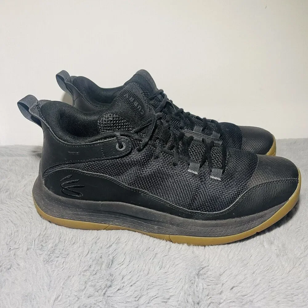 Under Armour Curry 3Z5 Basketball Shoe Men’s Size 13 3023087-003 Black Brown